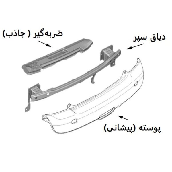 دیاق سپر عقب چپ لاماری ایما