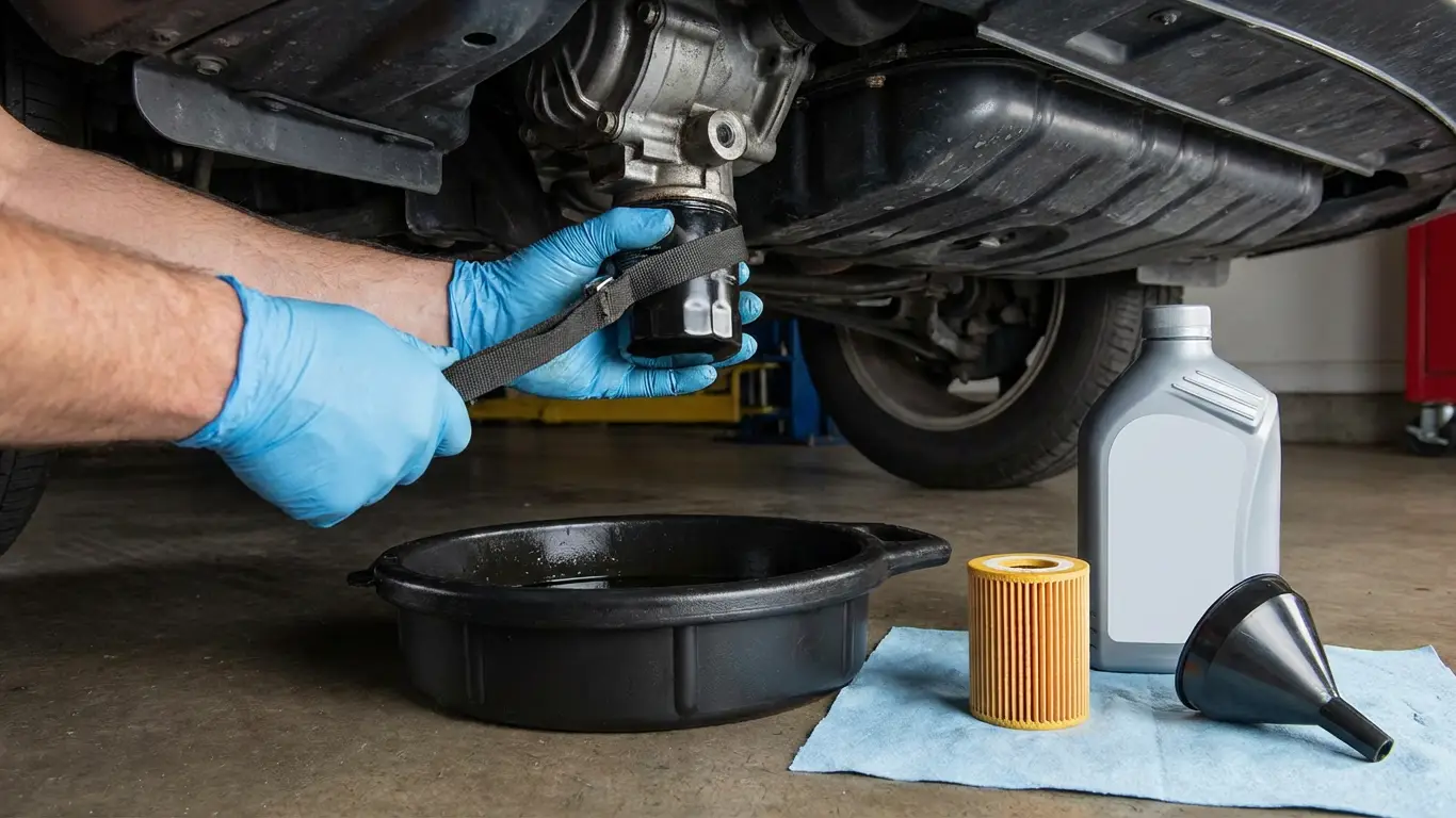 آموزش تعویض فیلتر روغن